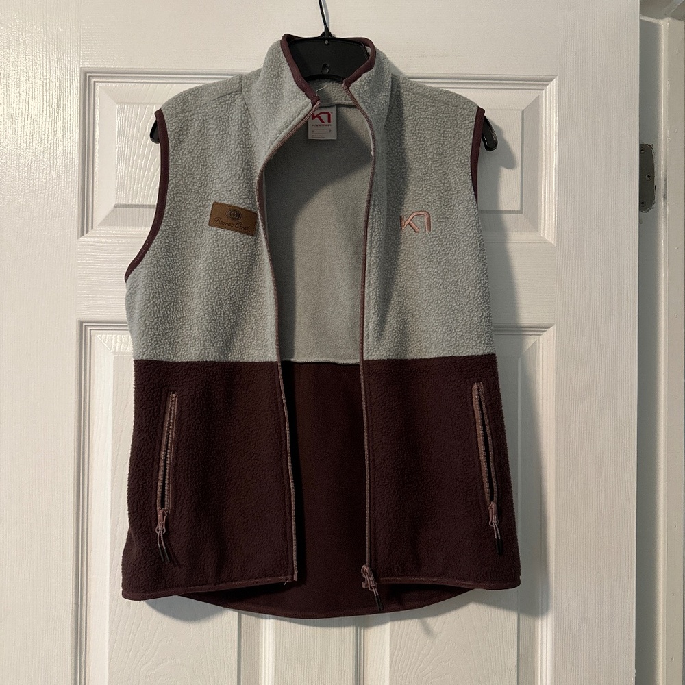 Women’s Kari Traa fleece vest size S
